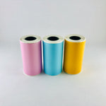 Colour Sticker Rolls 3pcs